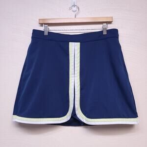 Lady Hagen Skort Size 10 Women's Color Block Golf Blue White Shorts Tennis